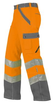 Arbeitshose ISO20471 1232 orange/grau