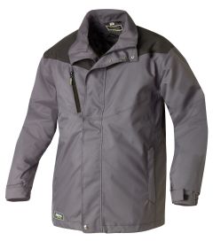 °Wattierte Jacke 8620 grau/anthrazit