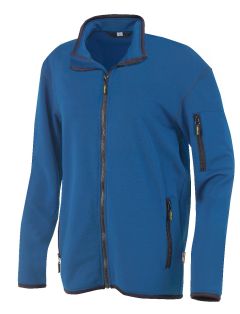 Powerstretch Jacke 8741 blau