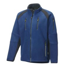 Fleece Jacke 8765 marine/schwarz