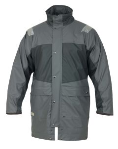 °°Regenjacke EN 343 9319 grau/anthrazit